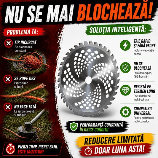 Disc Vidia 40 Dinți - 255 x 25.4 x 40T