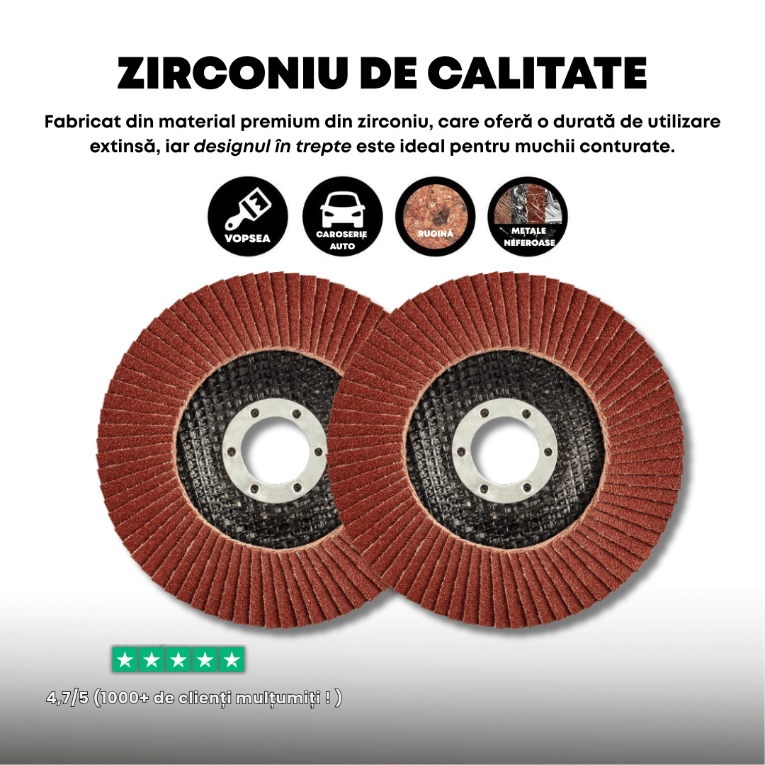 Discuri pentru șlefuit - ZIRKONEX™