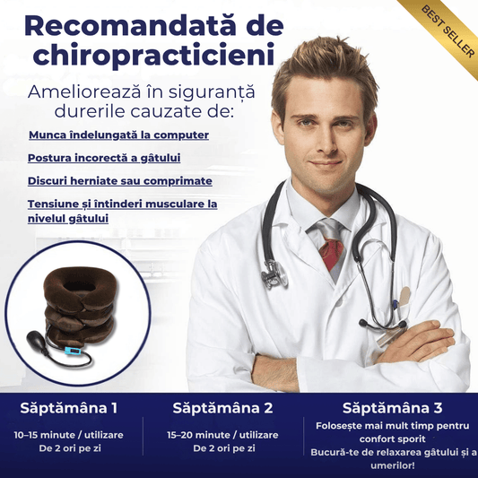 Pernă cervicală - Cervix Plus™