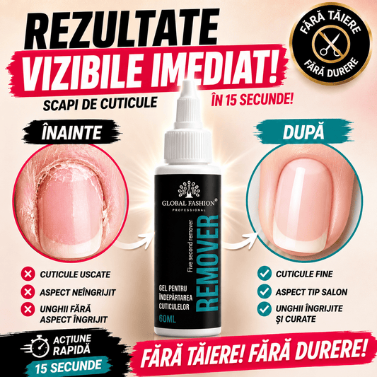 Gel Profesional Pentru Îndepărtarea Cuticulelor - 60ml