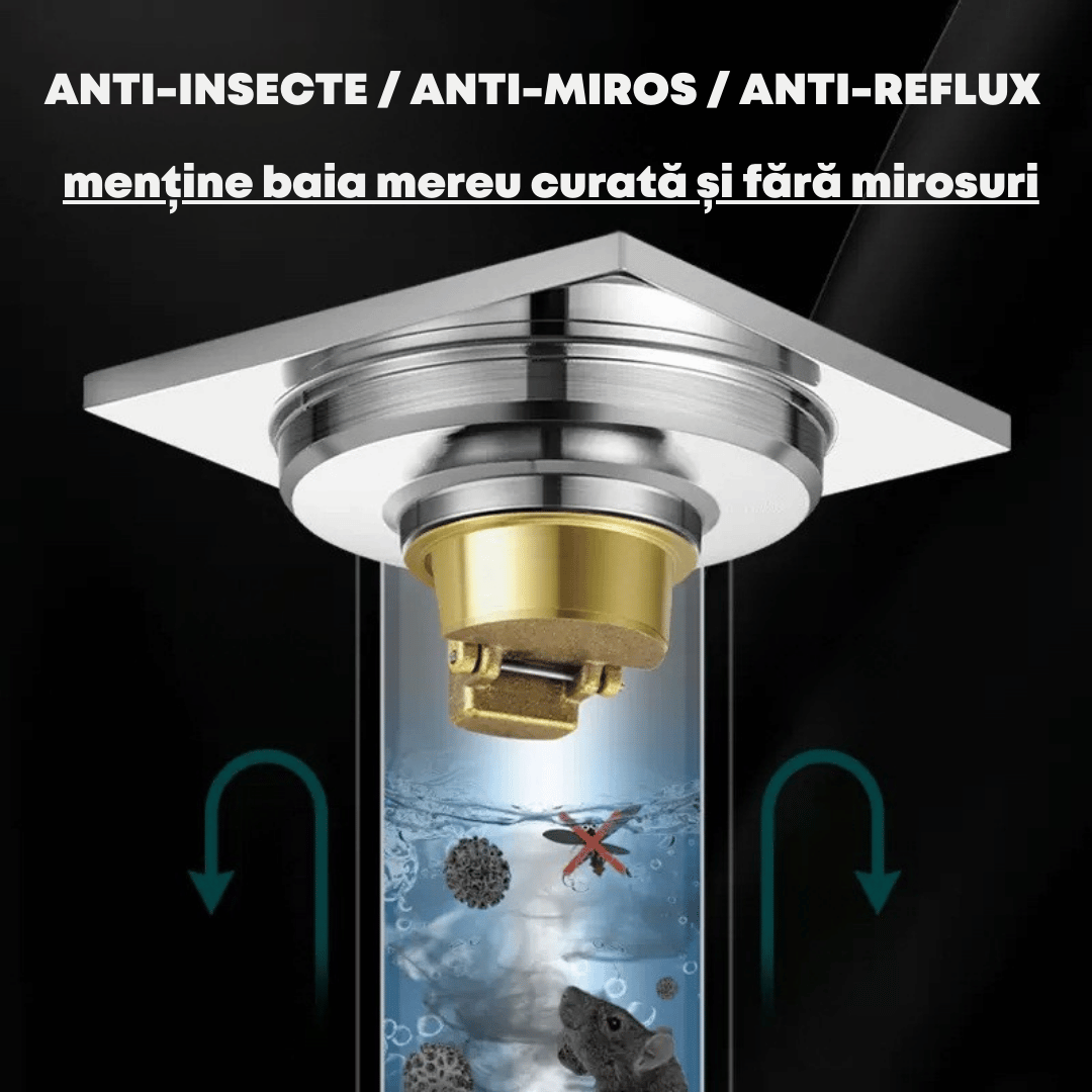 Clapetă anti-miros - StopMiros™