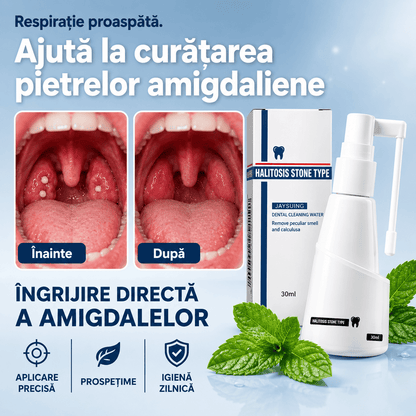 Spray Anti-Halitoză pentru Respirație Proaspătă