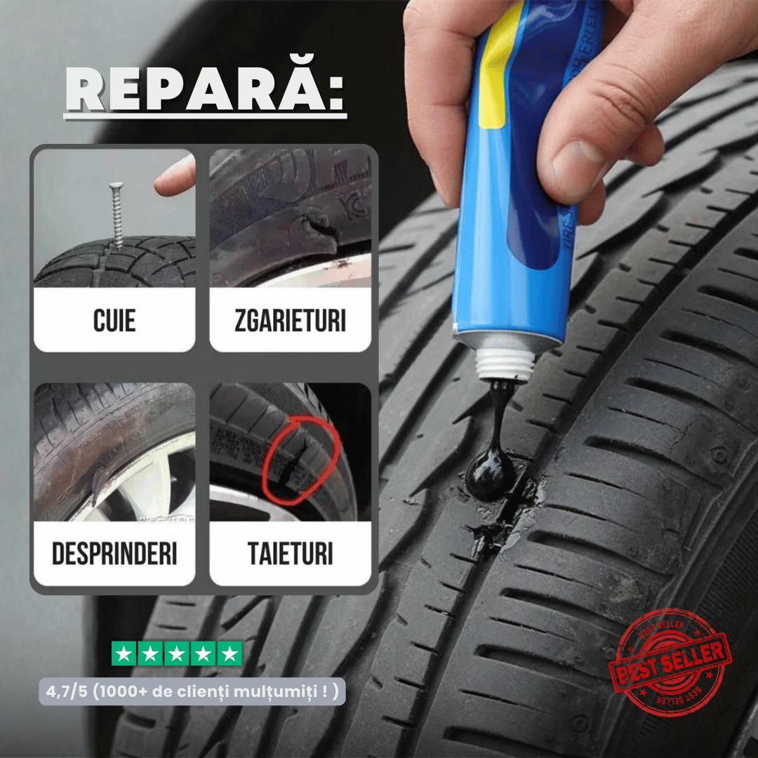 Gel pentru reparat cauciucurile - TireFix™