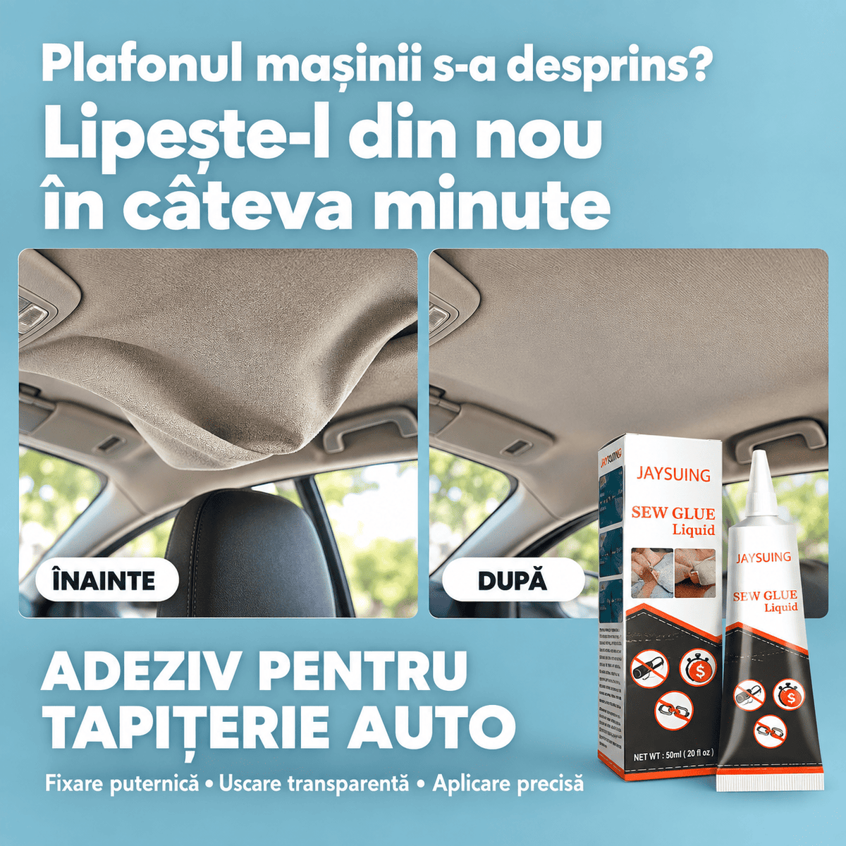 Adeziv Reparare Plafon si Tapiterie