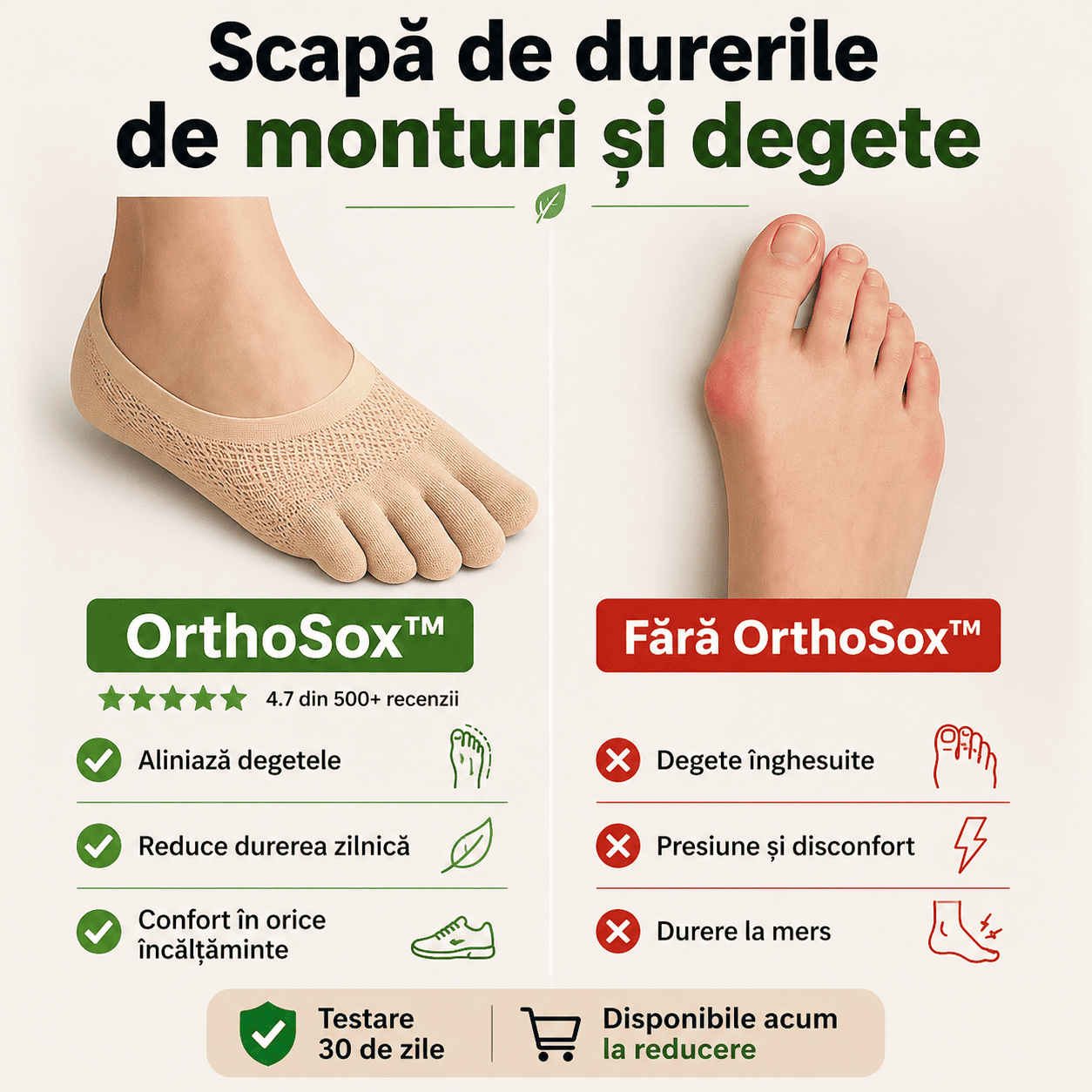 Șosete ortopedice - OrthoSox™