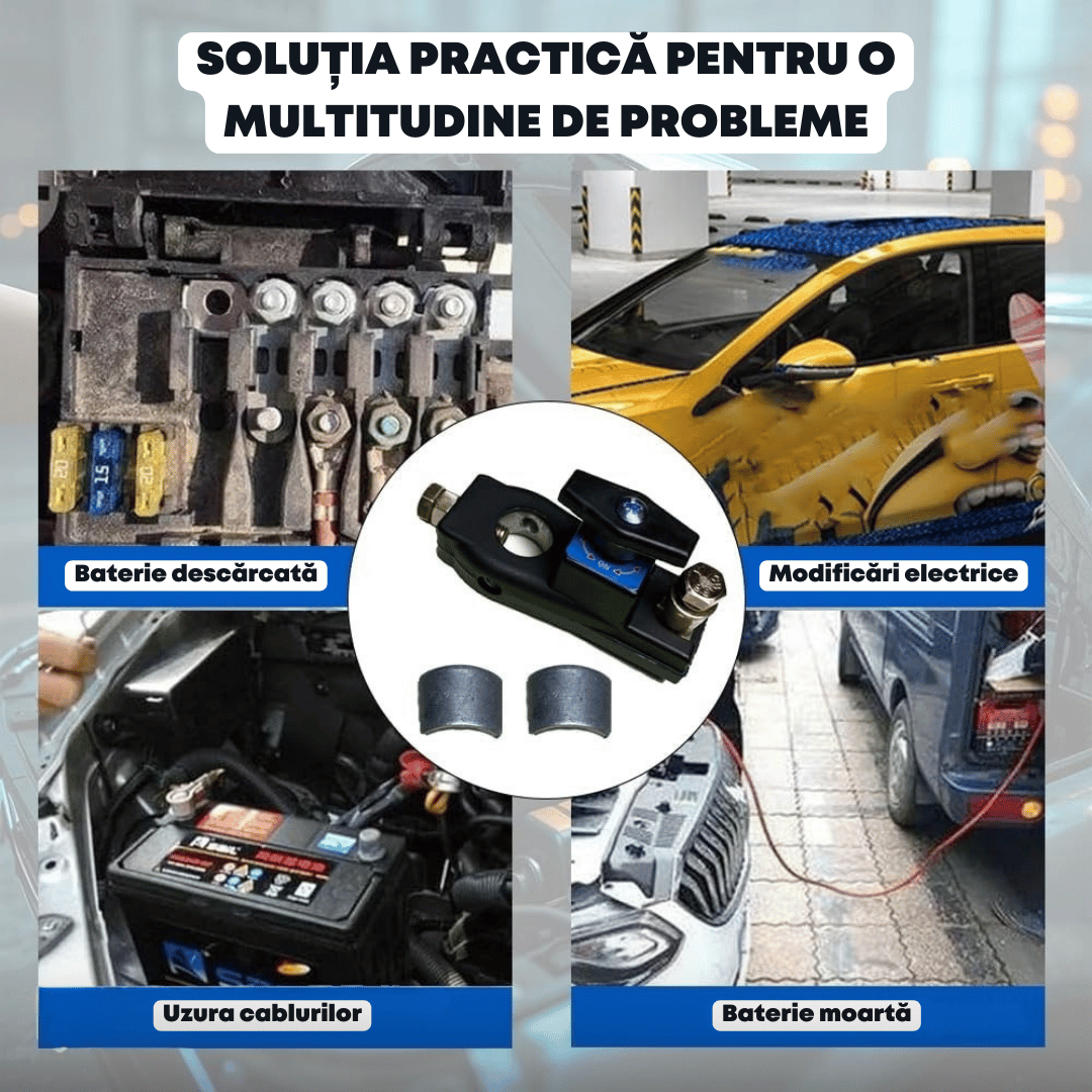 Comutator deconectare rapidă baterie 12V/24V - PowerCut™