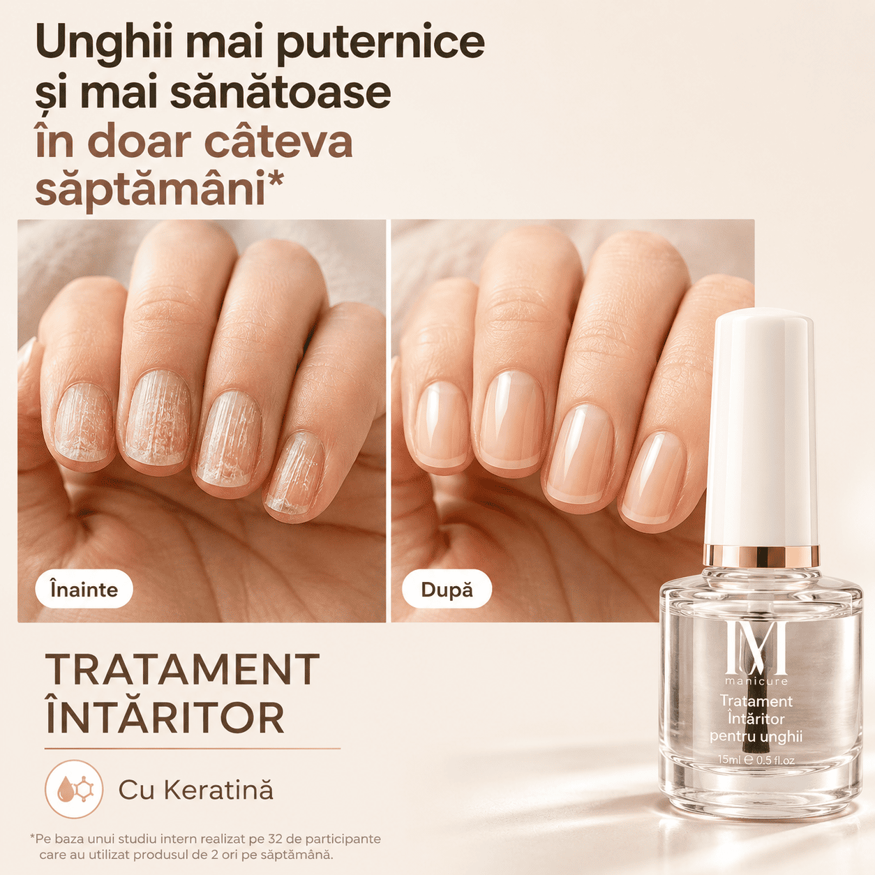Tratament Întăritor pentru Unghii Fragile