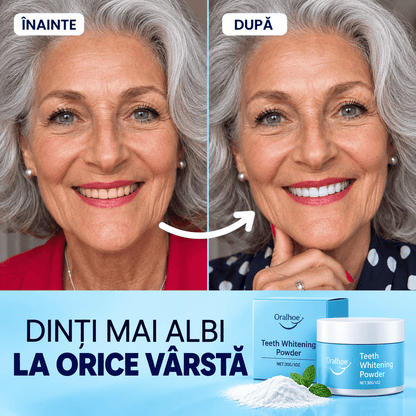 Pudră pentru Albirea și Curățarea Dinților
