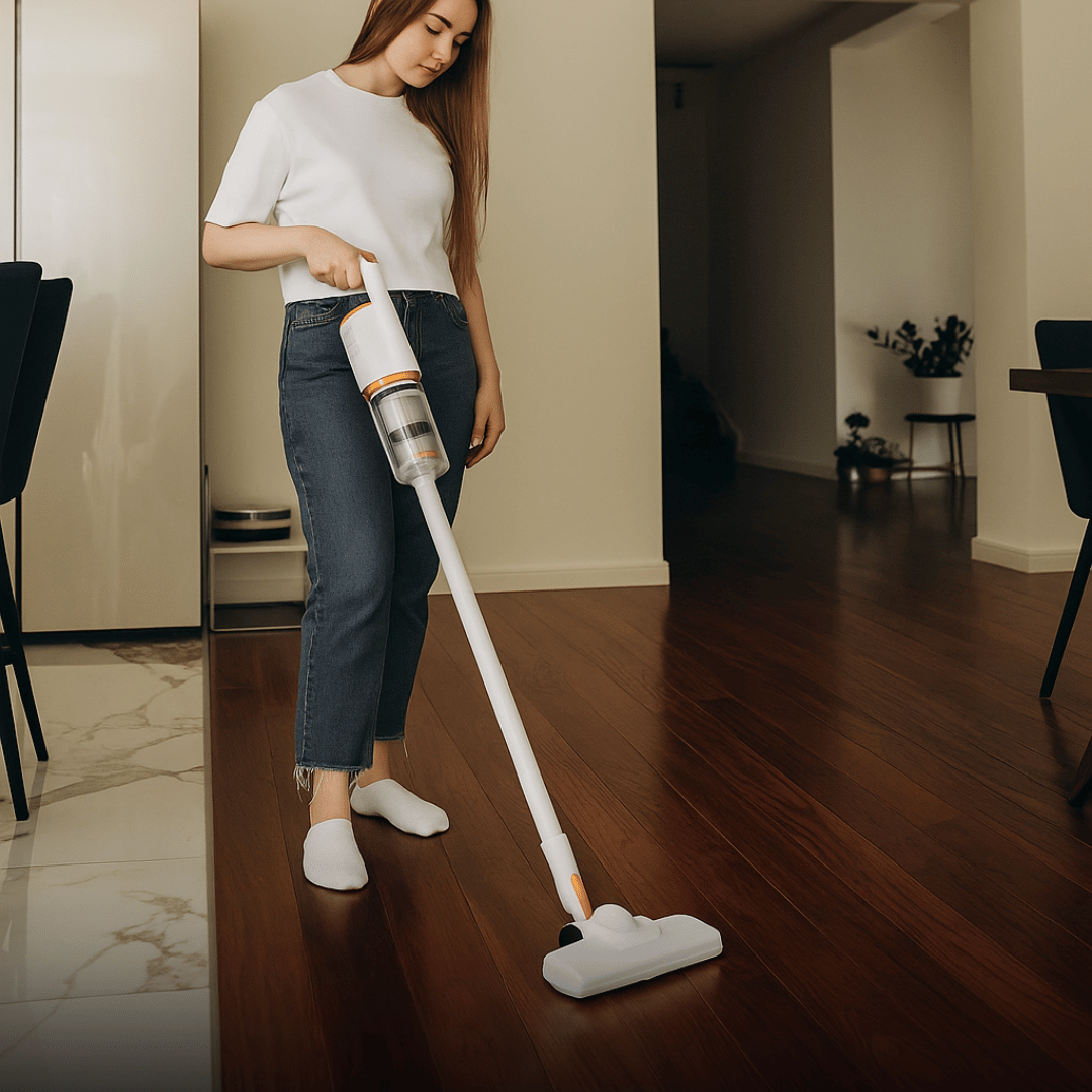 Aspirator vertical 3 în 1 fără fir cu 3 capete