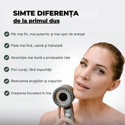 Cap de duș cu filtru Olera™