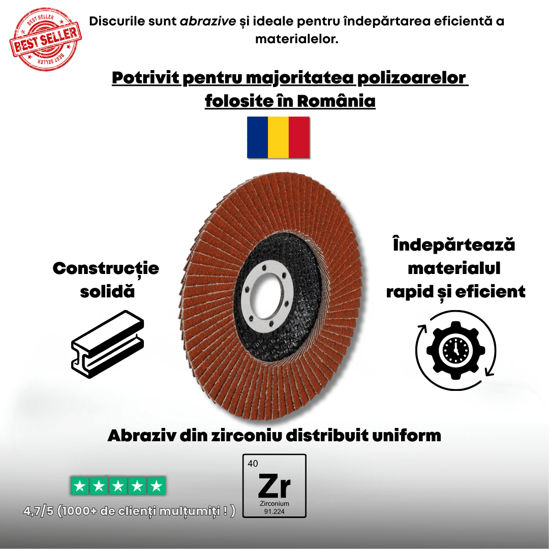 Discuri pentru șlefuit - ZIRKONEX™