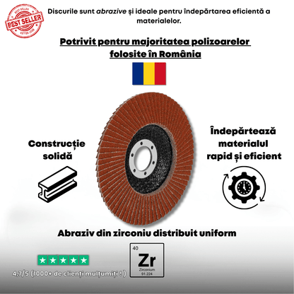 Discuri pentru șlefuit - ZIRKONEX™