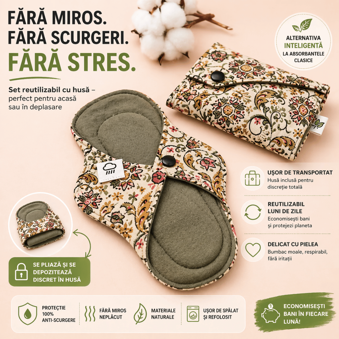 Absorbant Reutilizabil Anti-Scurgeri - Savea™
