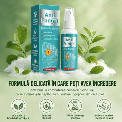 Spray pentru Mâncărimea, Mirosul și Disconfortul Picioarelor