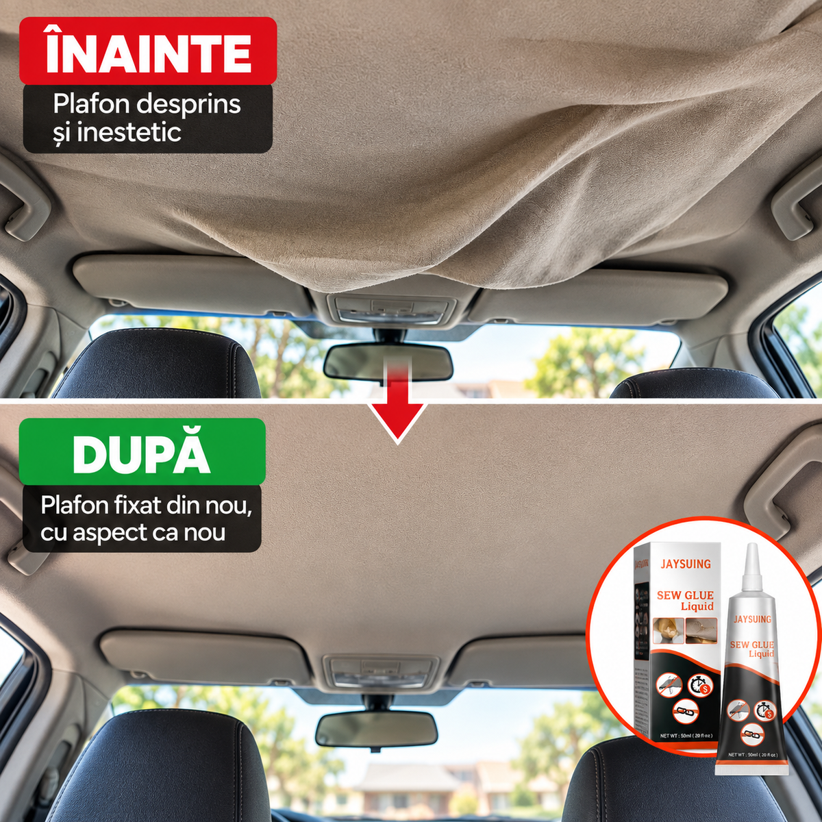 Adeziv Reparare Plafon si Tapiterie