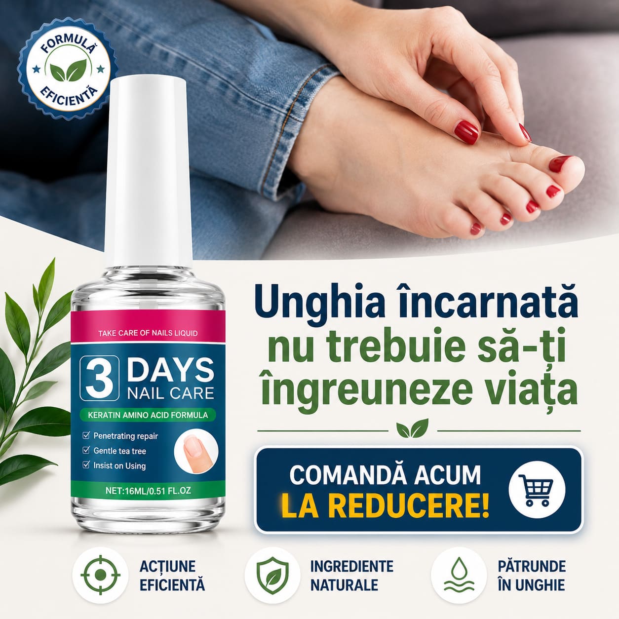 Gel pentru Îngrijirea Unghiilor Deteriorate
