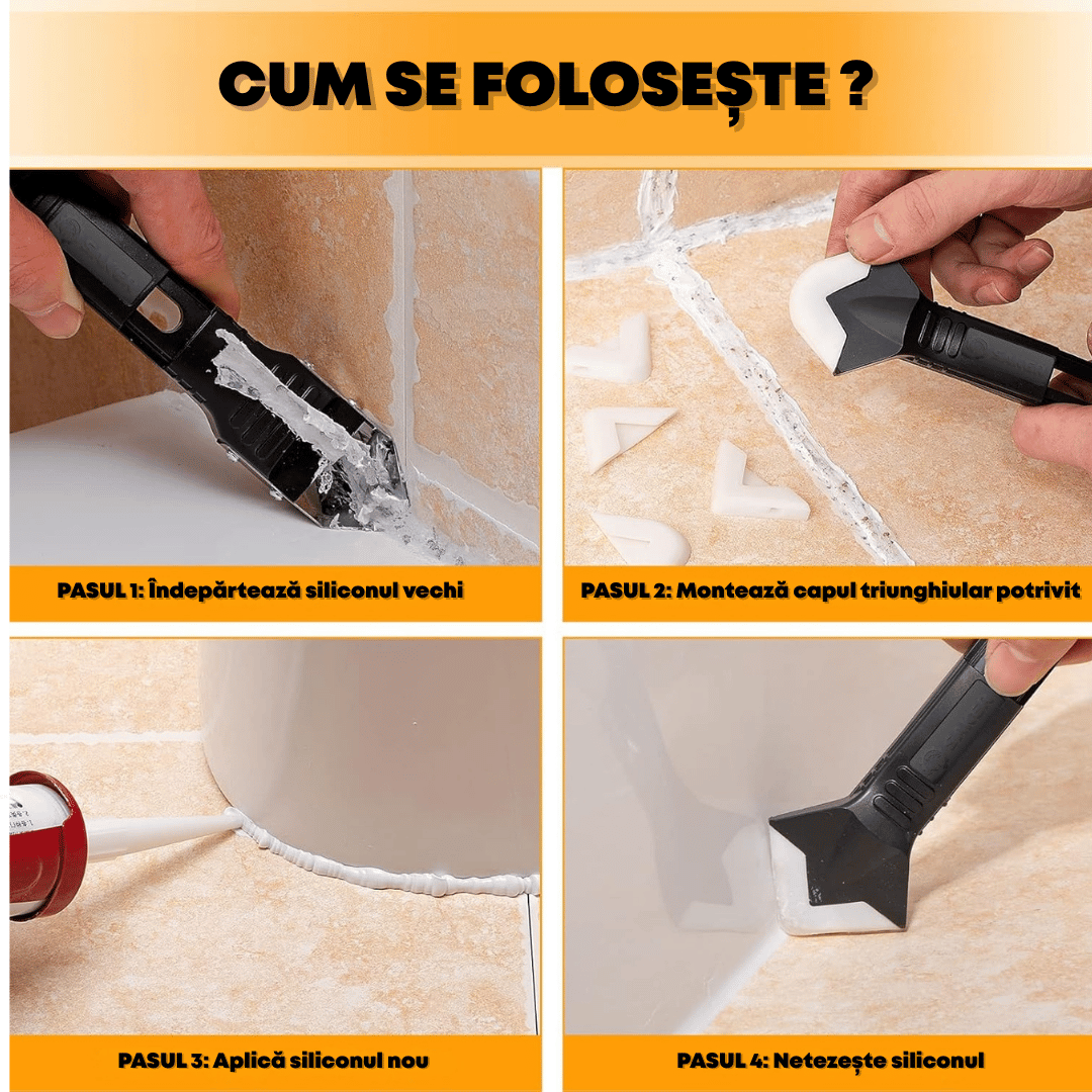 EasySeal™ – Unealtă pentru silicon