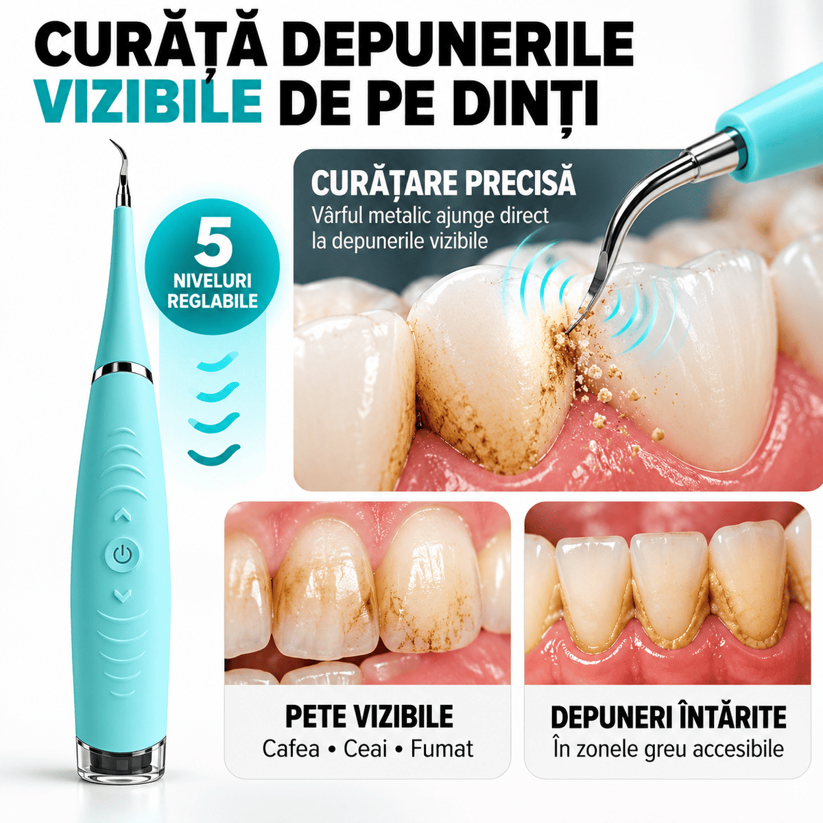 Scaler Dentar Electric - DentaPure™