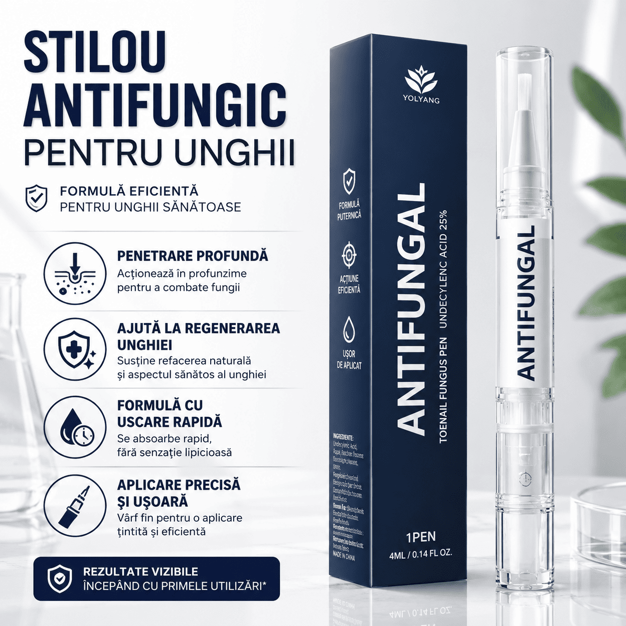 Stilou Antifungic cu Acid Undecilenic