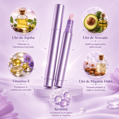 Stilou Ceramic 3 în 1 pentru Îngrijirea Cuticulelor