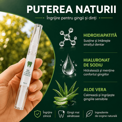 Gel pentru Îngrijirea și Revitalizarea Gingiilor