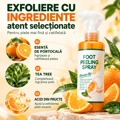Spray Exfoliant pentru Picioare - 100 ml