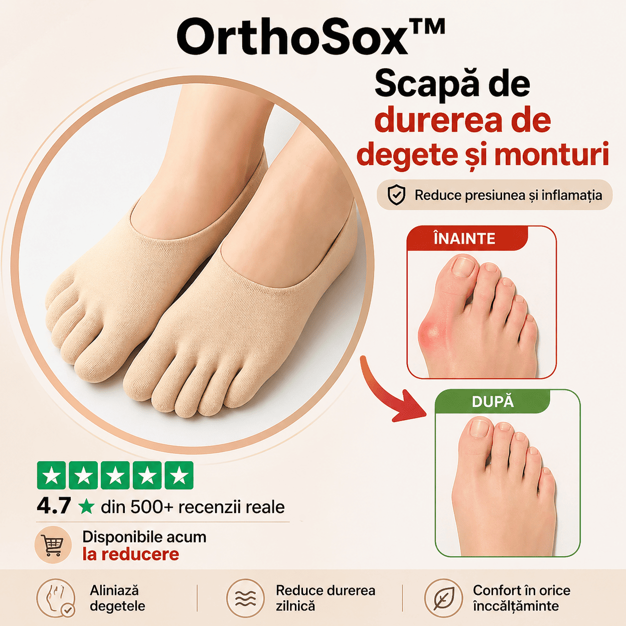Șosete ortopedice - OrthoSox™