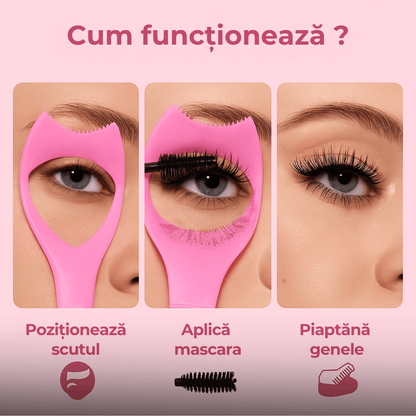 Aplicator rimel 3 în 1 - GlamLook™