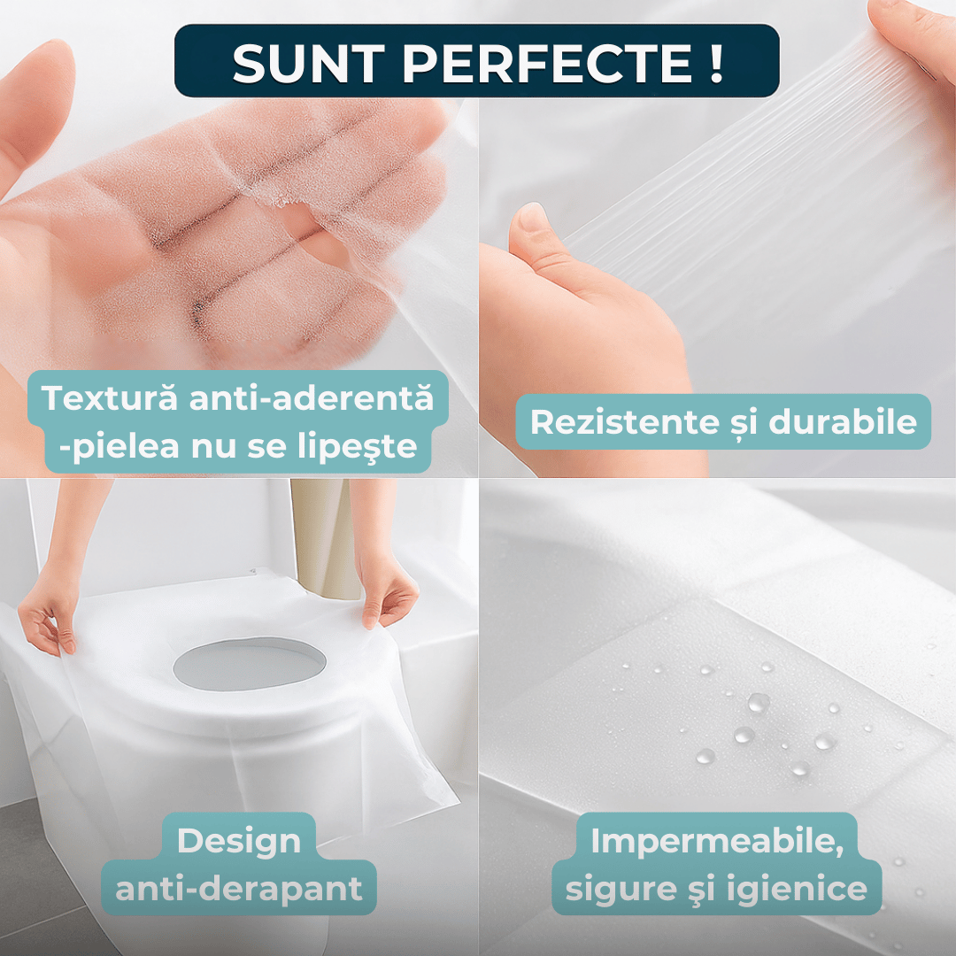 Huse igienice toaletă - CleanSit™