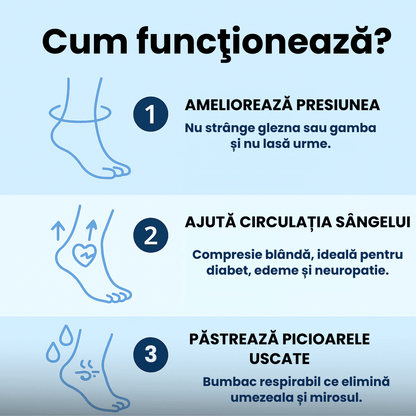 Șosete pentru diabetici - DiaSoft™