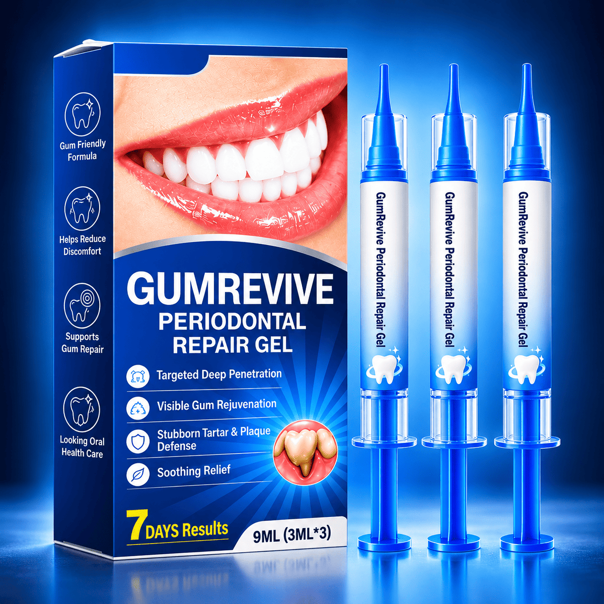 Gel pentru Îngrijirea Gingiilor - GumRevive™