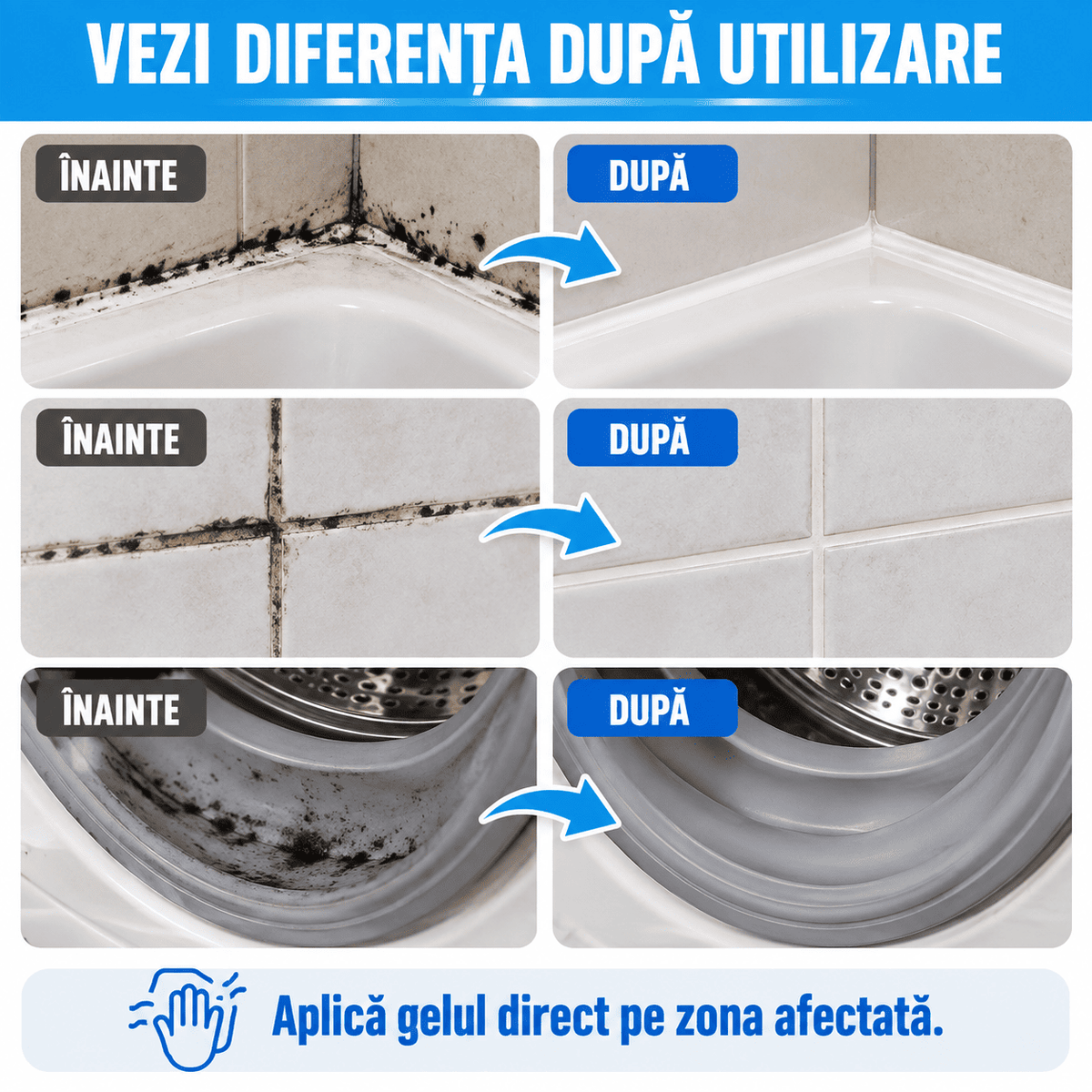 Gel pentru Îndepărtarea Mucegaiului