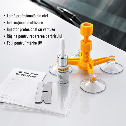 Kit Profesional pentru Repararea Parbrizului