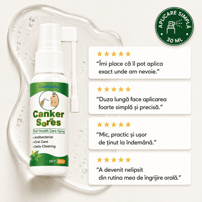 Spray Oral pentru Afte și Disconfort Bucal
