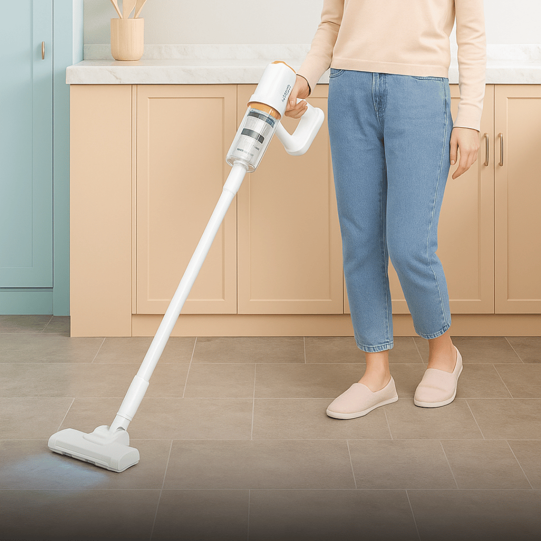 Aspirator vertical 3 în 1 fără fir cu 3 capete