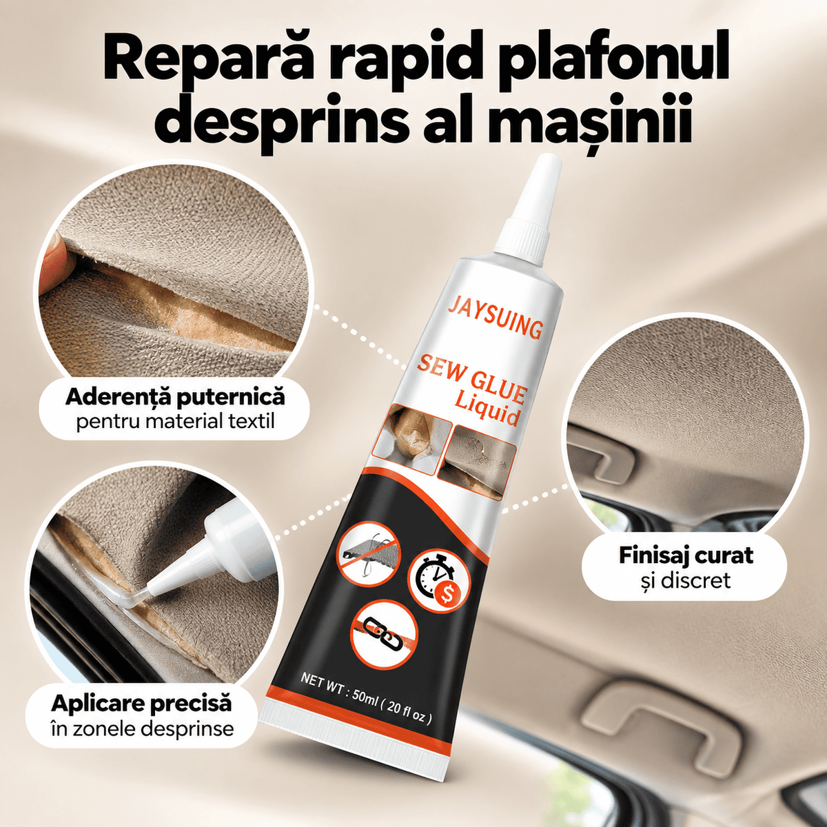 Adeziv Reparare Plafon si Tapiterie