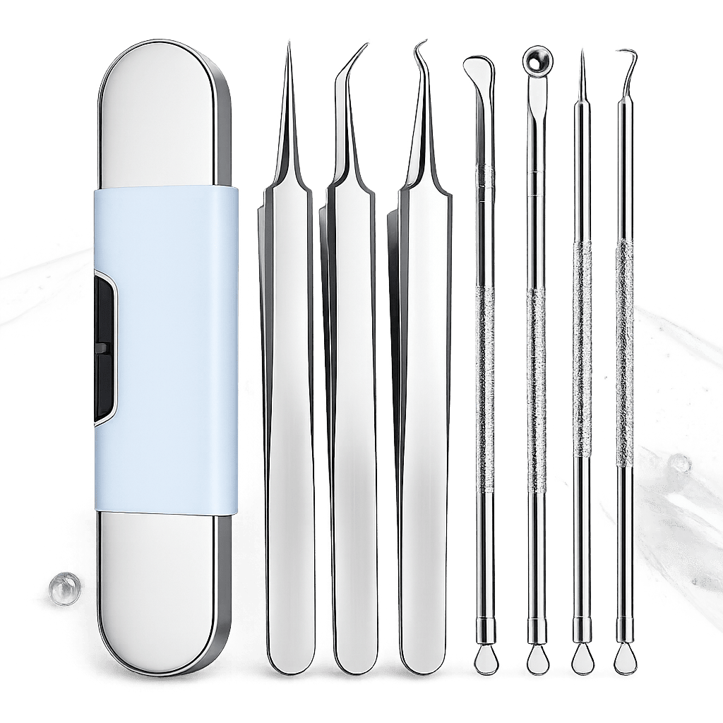 Kit Profesional 7 în 1 pentru Curățarea Porilor - PORACLEAN™