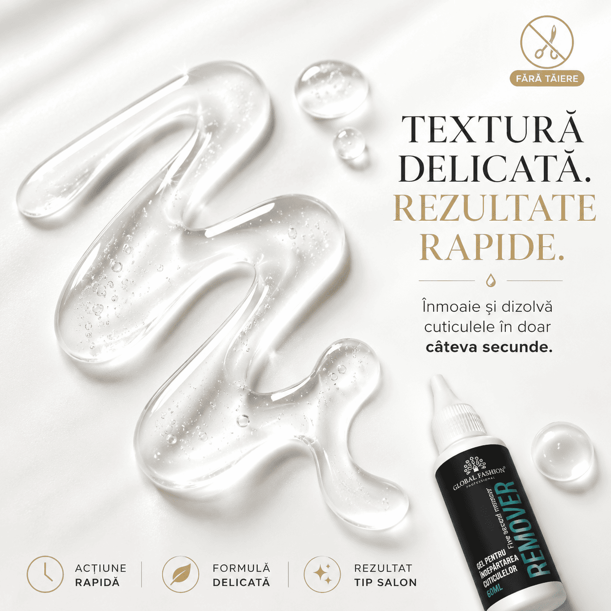 Gel Profesional Pentru Îndepărtarea Cuticulelor - 60ml