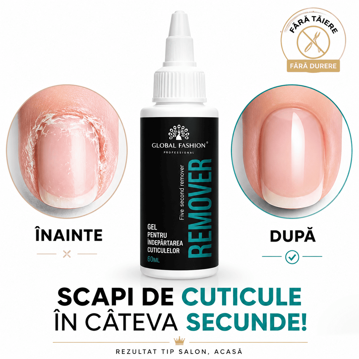 Gel Profesional Pentru Îndepărtarea Cuticulelor - 60ml