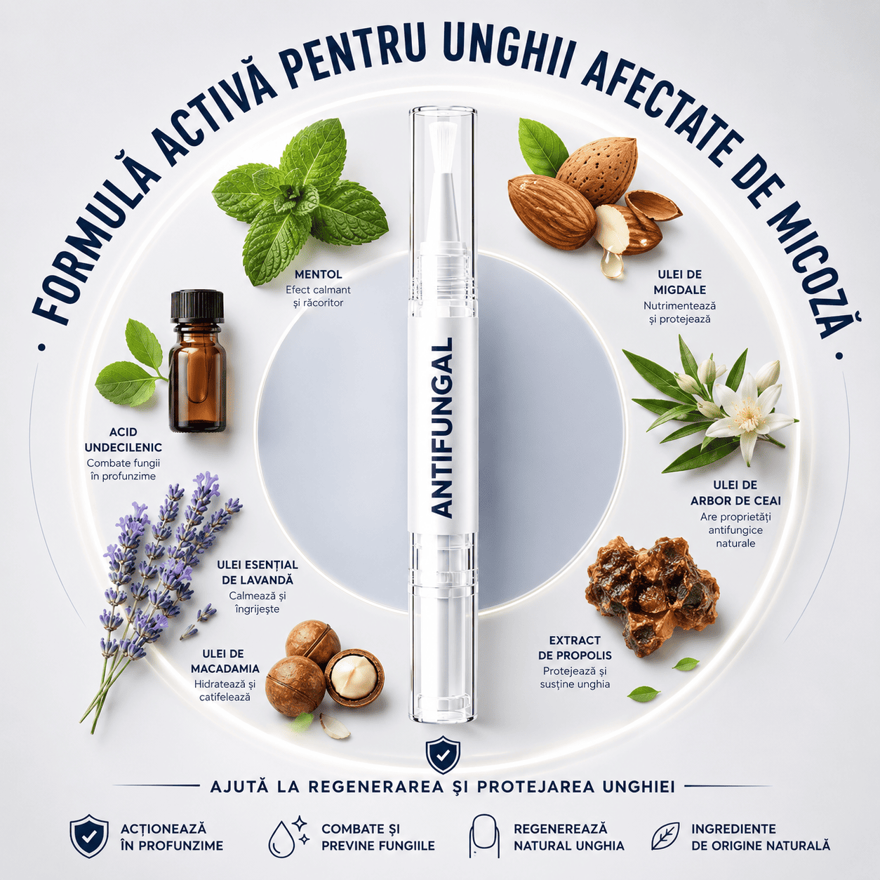 Stilou Antifungic cu Acid Undecilenic