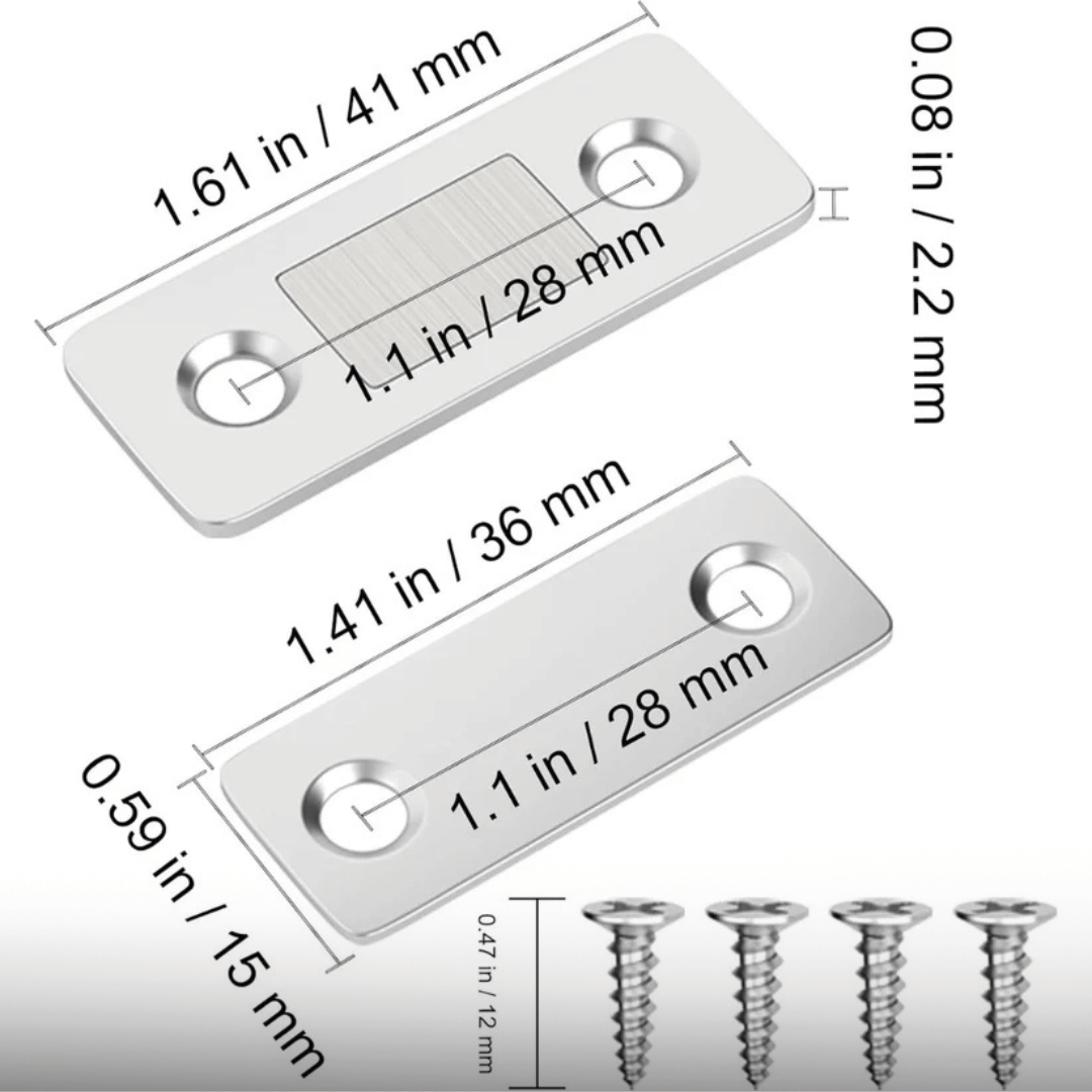 Închizătoare magnetice ultra subțiri