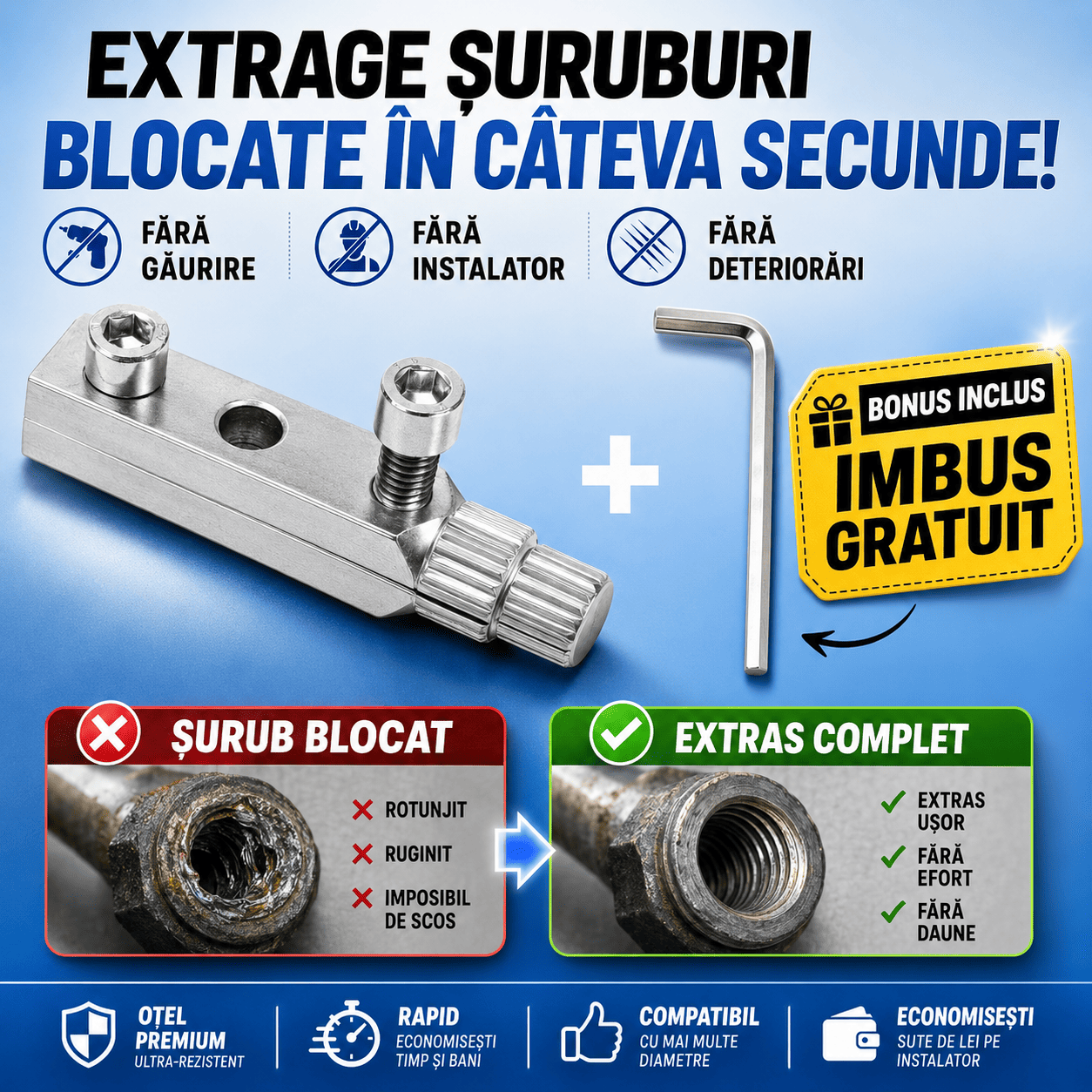 Extractor universal (1+1 gratis)