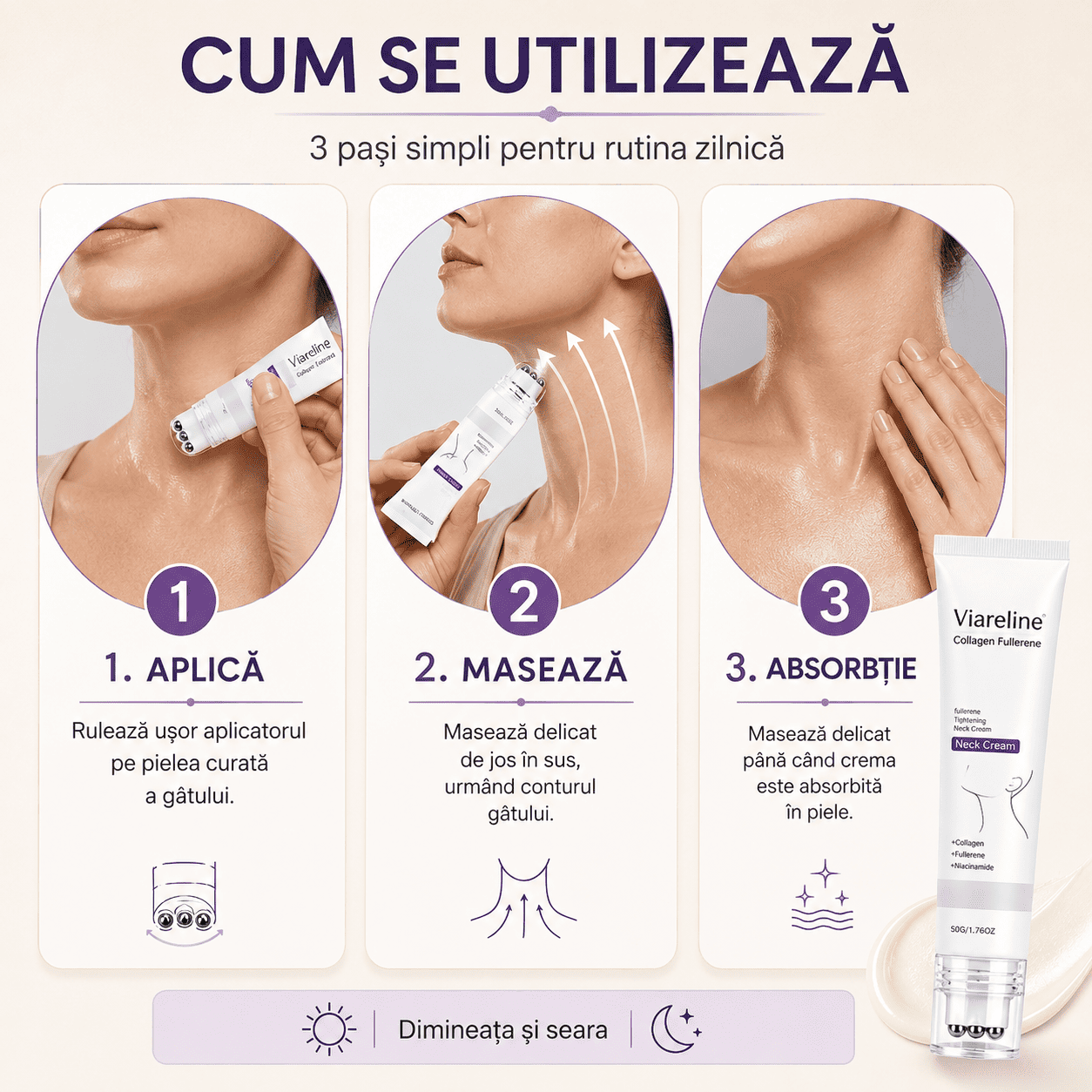Cremă Pentru Piele Lăsată cu Colagen