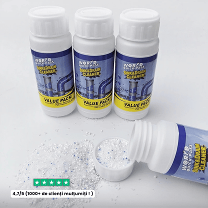 DrainGuard™ – Pudră Activă pentru Fose, Latrine și Haznale - 100g